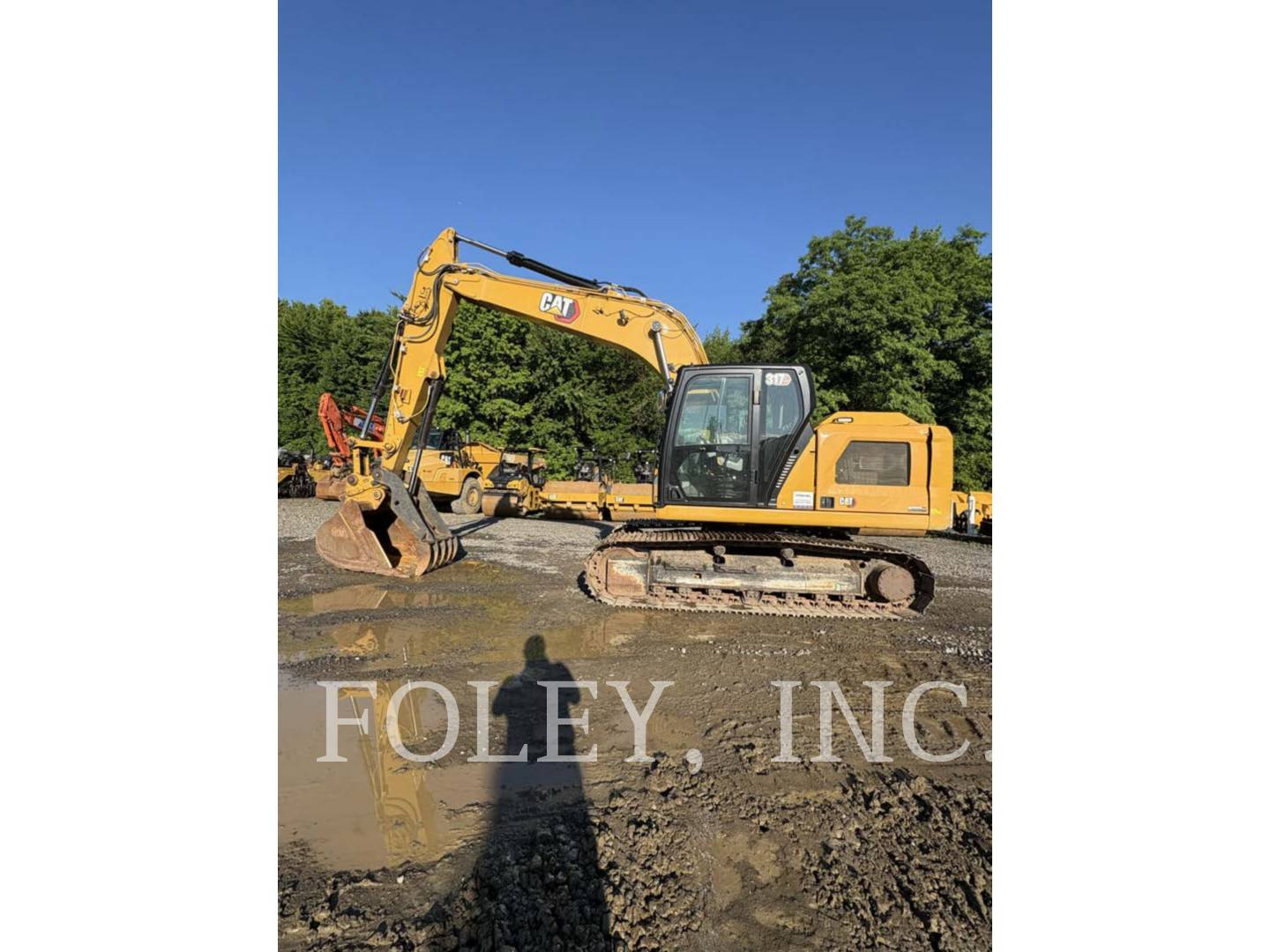 Caterpillar 317-07, 3033 hours, S/N: TZE00339, 2021 - Image 4