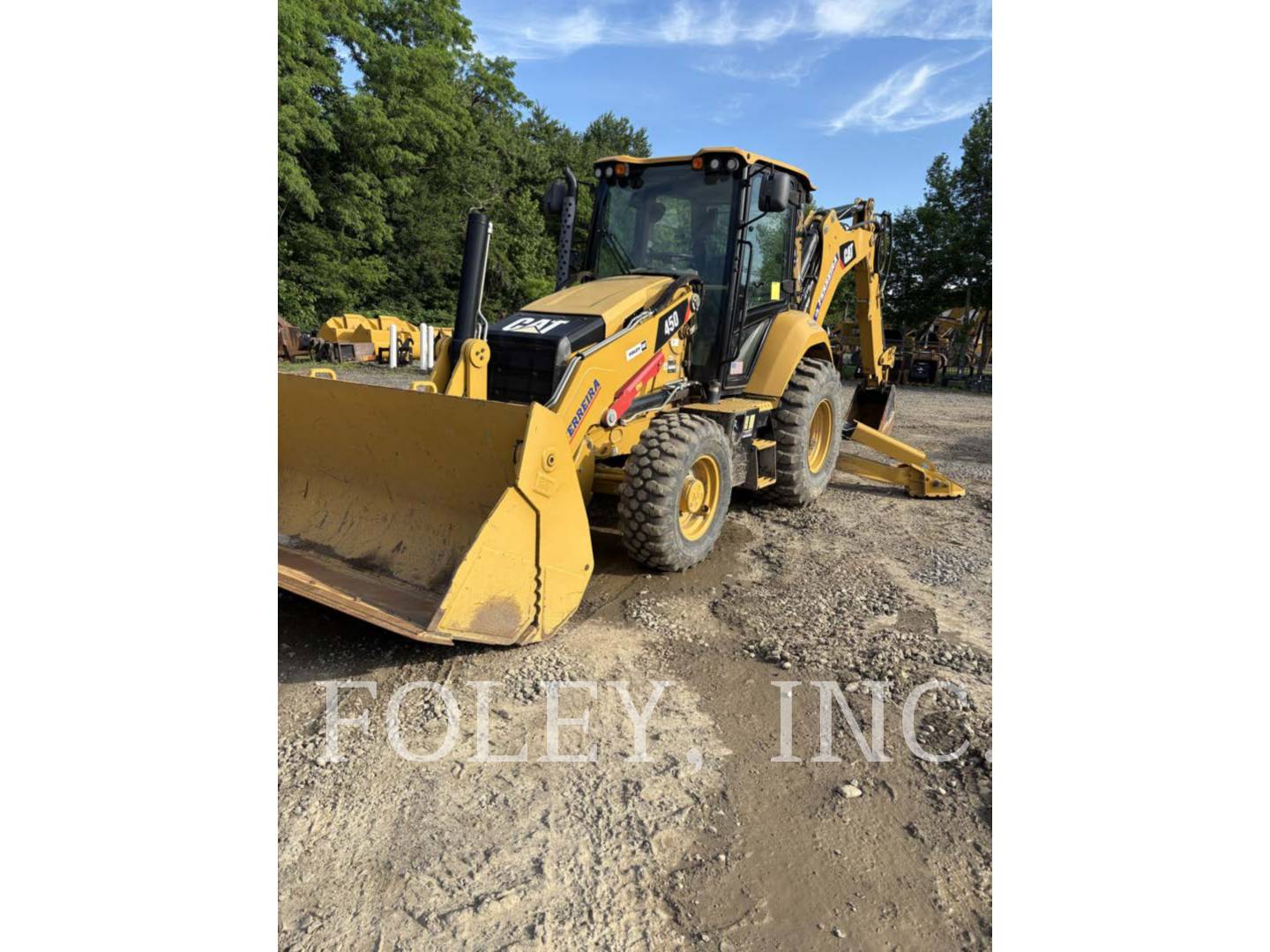 Cat 450-07, Backhoe Loader, 1039 hours, S/N: KJH00261, 2019 - Image 1