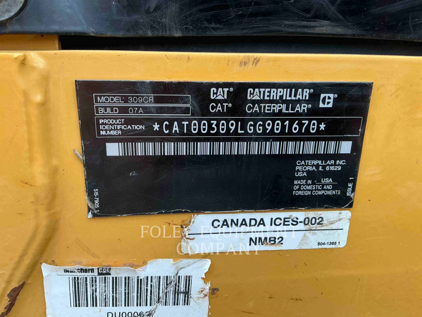 Caterpillar 309-07CRSB, 1160 hours, S/N: GG901670, 2023 - Image 5