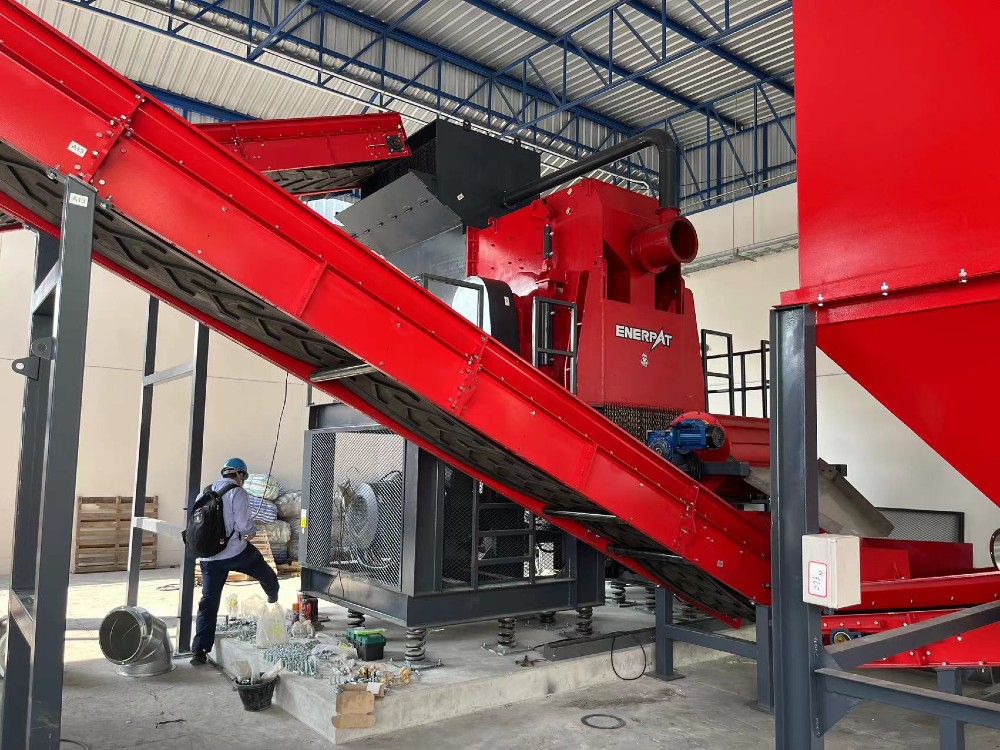 Enerpat MSE-H1800, Scrap Metal Hammer Mill Shredder, 750 HP, 15-20 TPH - Image 8