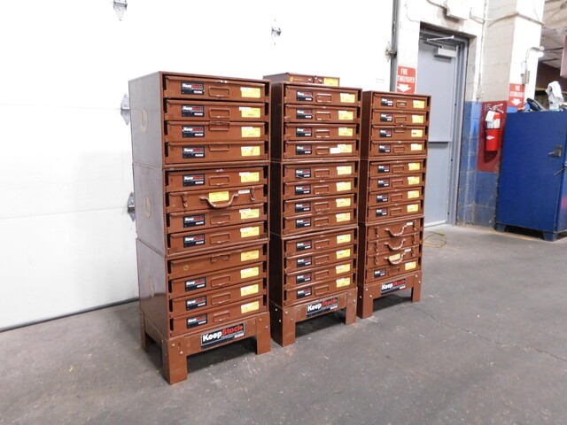 36 Drawer, Lawson stackable metal drawer storage compartments - Image 3
