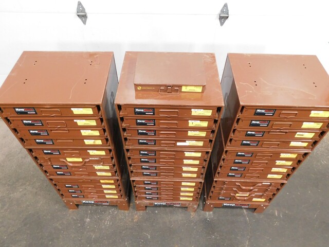 36 Drawer, Lawson stackable metal drawer storage compartments - Image 9