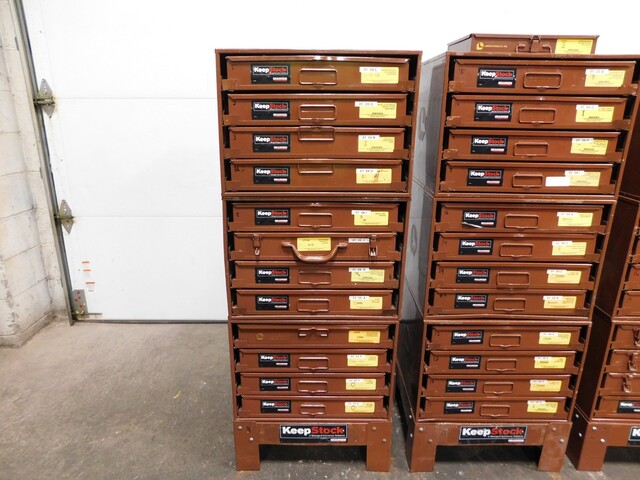 36 Drawer, Lawson stackable metal drawer storage compartments - Image 10