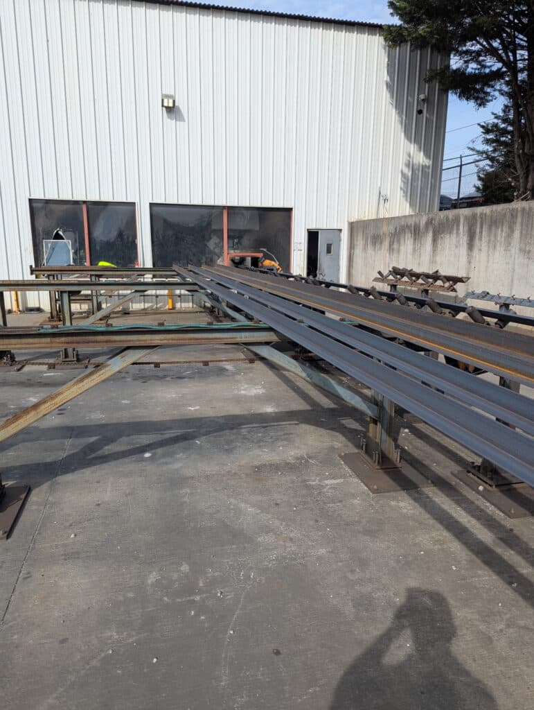 110-112 Ton, Ficep #A204, CNC angle punch, Ficep CNC Control interface, integrated conveyor system, 2018 - Image 2