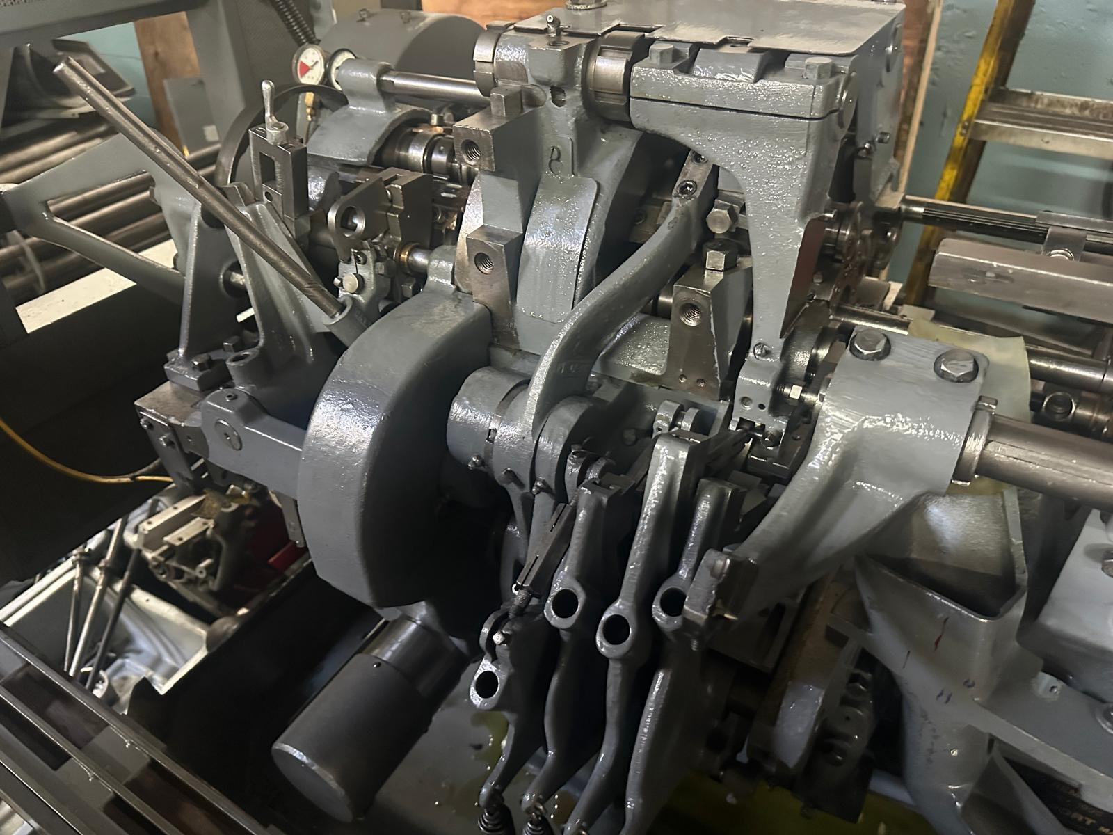 Davenport #Long-Bed, 5 spindle, 3/4" cap., stock reel & stand, chip conveyor, noise tamer, serial #8668-L - Image 6