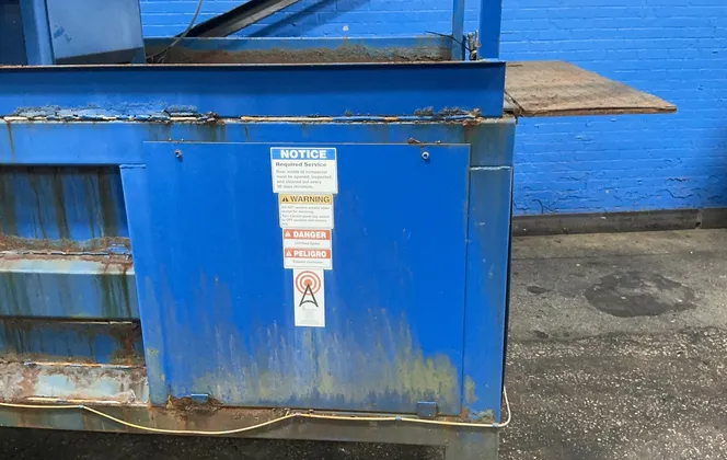 Wastequip #245HD, Compactor, 60" x 43" x 31", 56,500 Max Force Rating, 2011 - Image 9