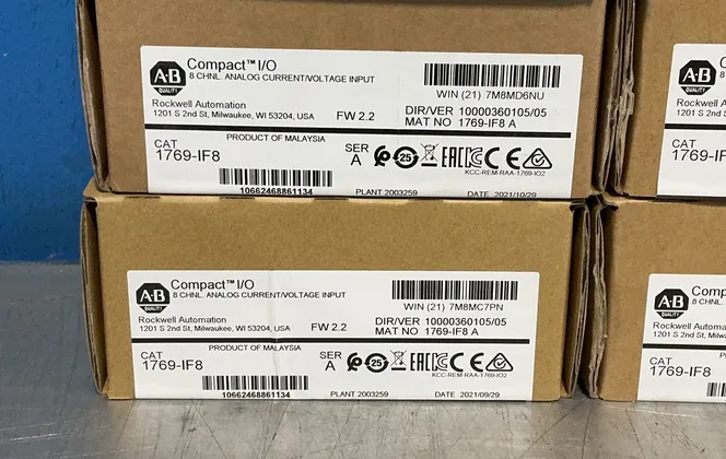 Allen-Bradley #1769-IF8, Compact I/O Analog Input Module - Image 2