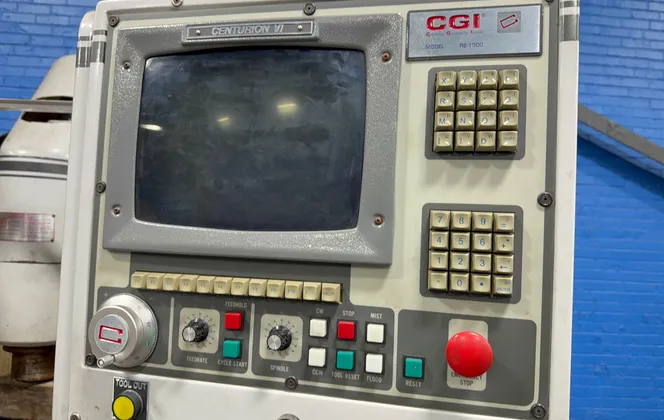 Milltronics #VM16, CNC Vertical Machining Center, 12" x 40" Table - Image 2