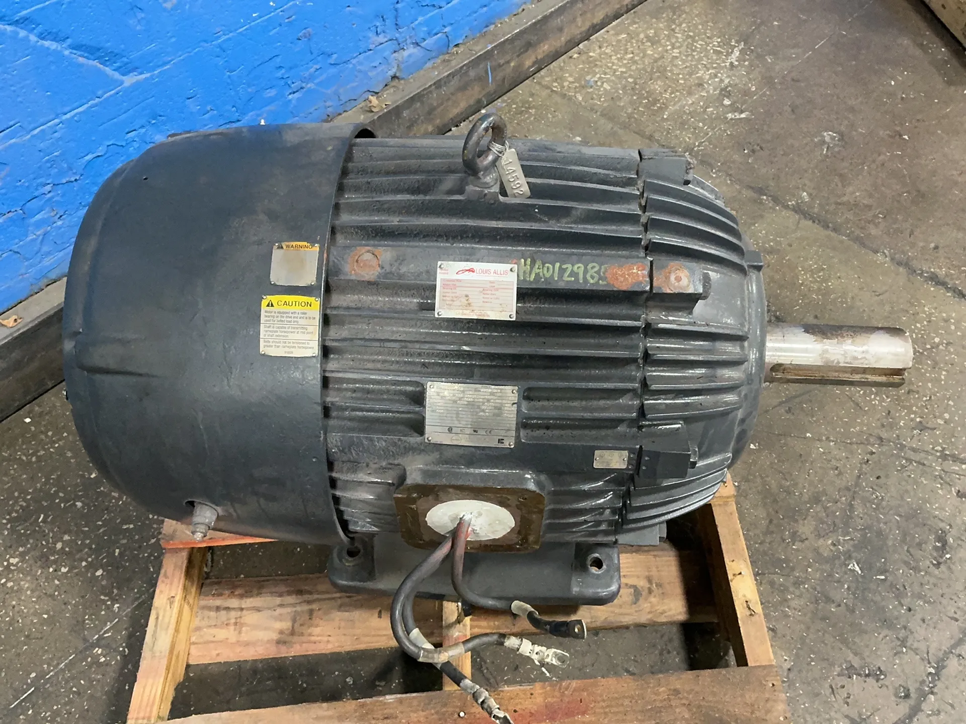 125 HP 1785 RPM Emerson, Frame 444T, #659301, Motor, 460 Volts - Image 5