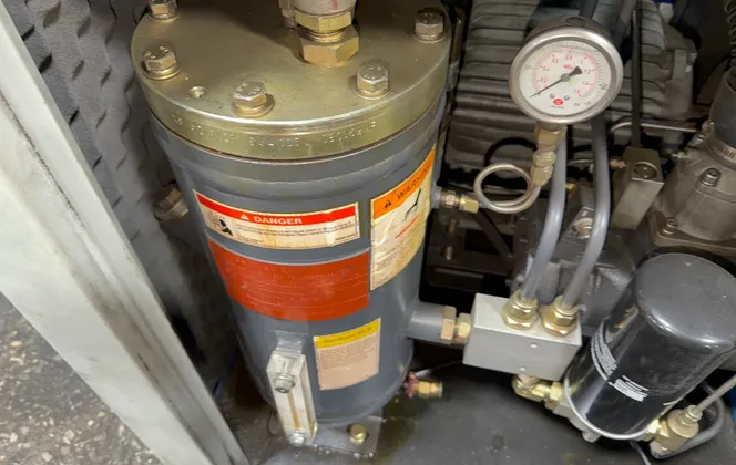 Shanghai #E-15, Air Compressor, 15 HP, 2011 - Image 7