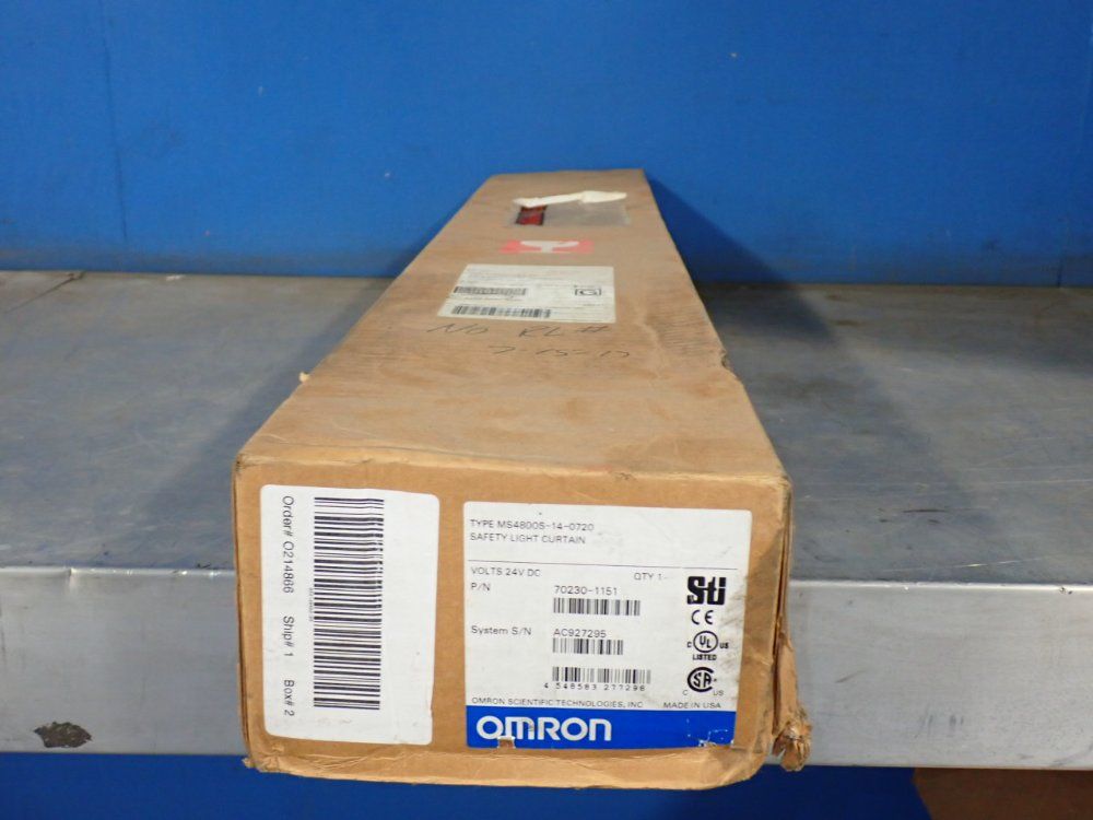 Omron #MS4800S-14-0720, Safety Light Curtain - Image 2