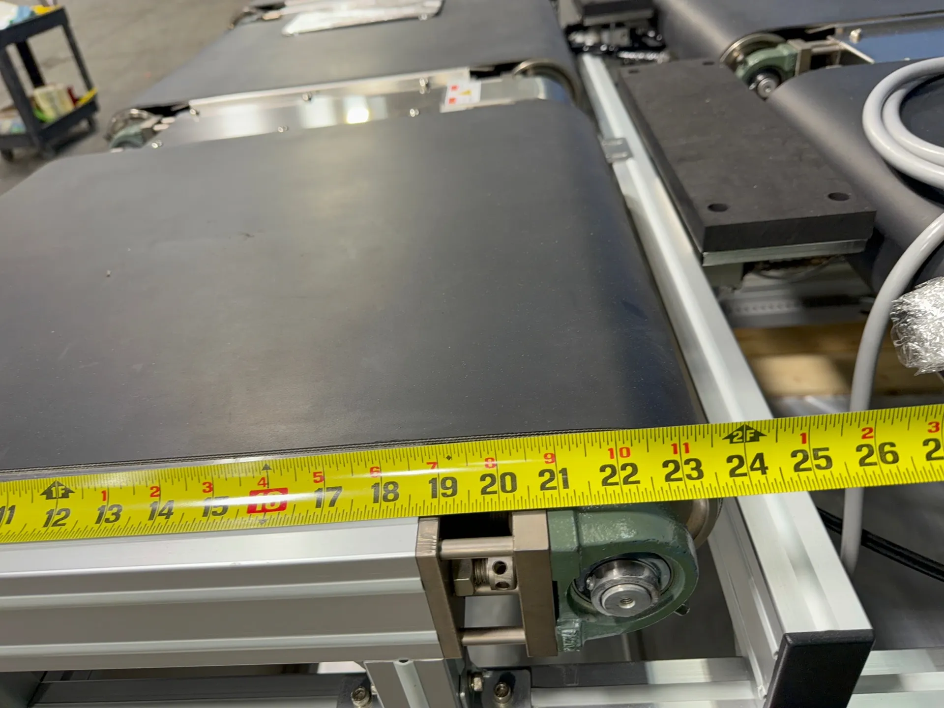 48" wide x 82" long, MAS, Power Belt Conveyor - Image 3