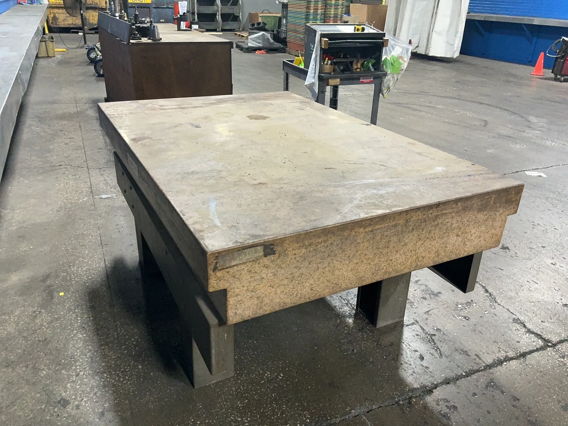 48" x 72" x 10" Starrett, Granite Surface Plate - Image 1