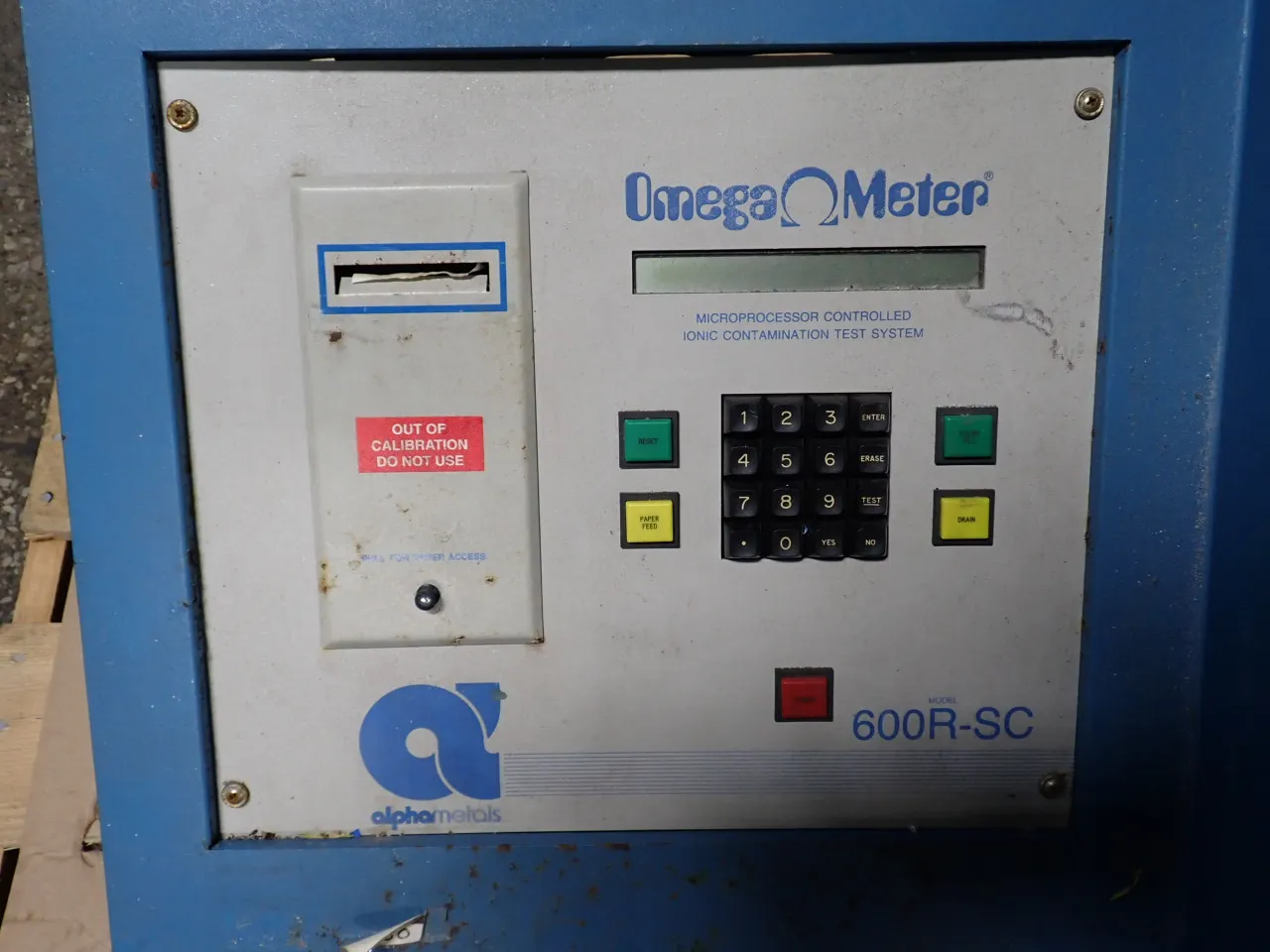Alpha Metals #600R-SC, Ionic Contamination Test System - Image 2