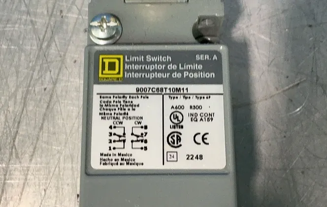 Square D #9007C68T10M11, Limit Switches - Image 8