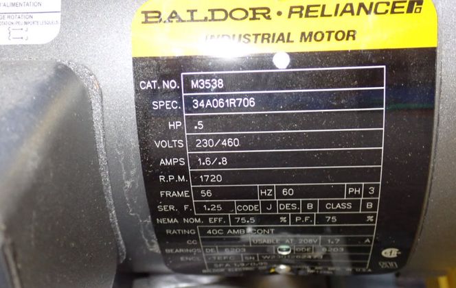 New York Blower #Compact-GI-ARR-9X, Blower, 1/2 HP, 2023 (2 available) - Image 6