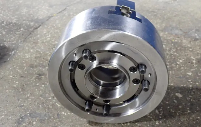 9" Samchully #MH-208BVI, 3-Jaw Chuck - Image 4
