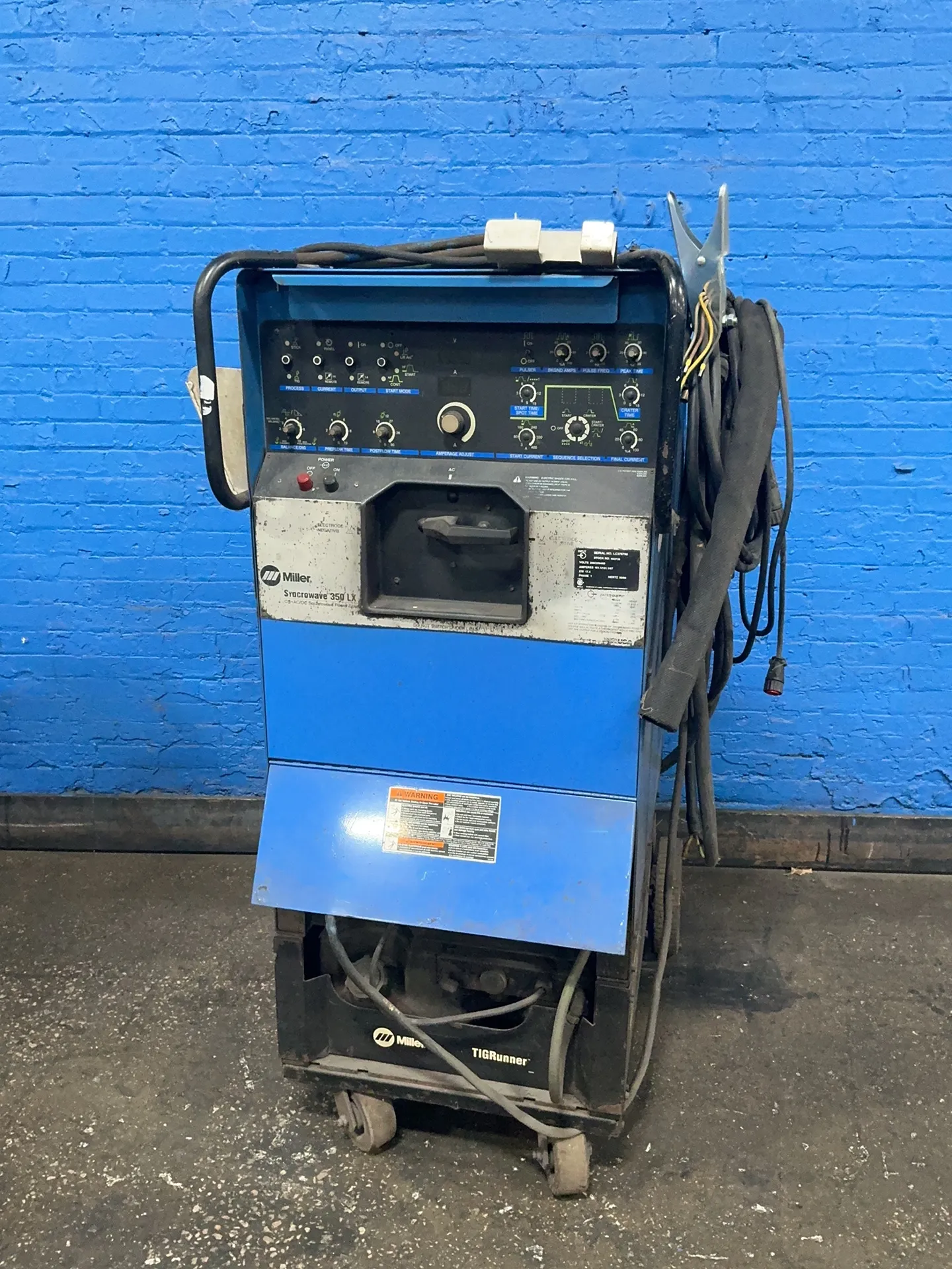 Miller #Syncrowave-350LX, TIG Welder, 300 Amps (2 available) - Image 1