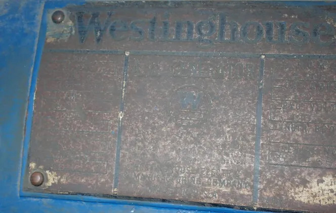 Westinghouse, Allis-Chalmers Generator - Image 10