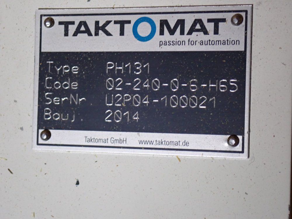 Taktomat #PH131, Rotary Table, 2014 - Image 9