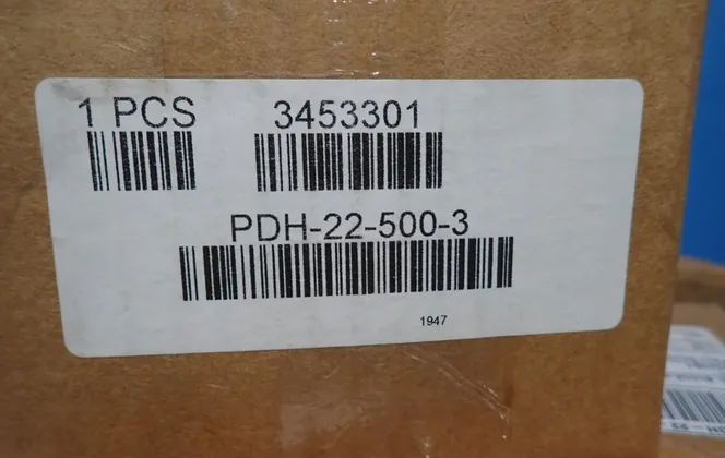 Ilsco #PDH-22-500-3, Terminal Block, 3 Poles - Image 1