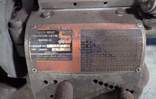 9" x 32" South Bend #C1-744-Z-18, Engine Lathe - Image 7