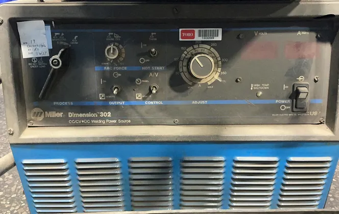 Miller #Dimension-302, Welder, 300 Amps (2 available) - Image 2