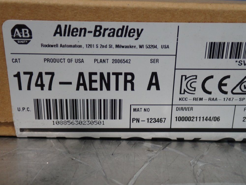Allen-Bradley #1747-AENTR, EtherNet/IP Communication Adapter Module - Image 3
