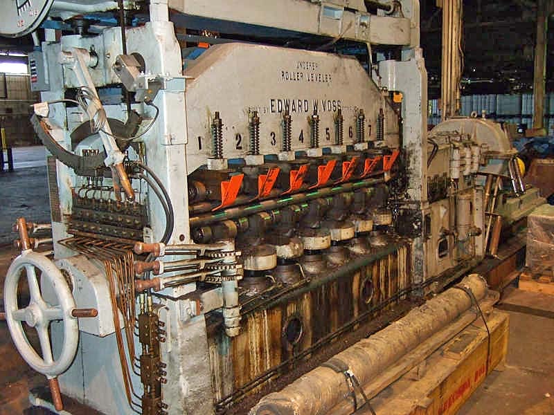 72" x .065" Voss / Ungerer #20.47.17.7, precision leveler, 17 work rolls, 84" roll face, 1.846" diameter - Image 3