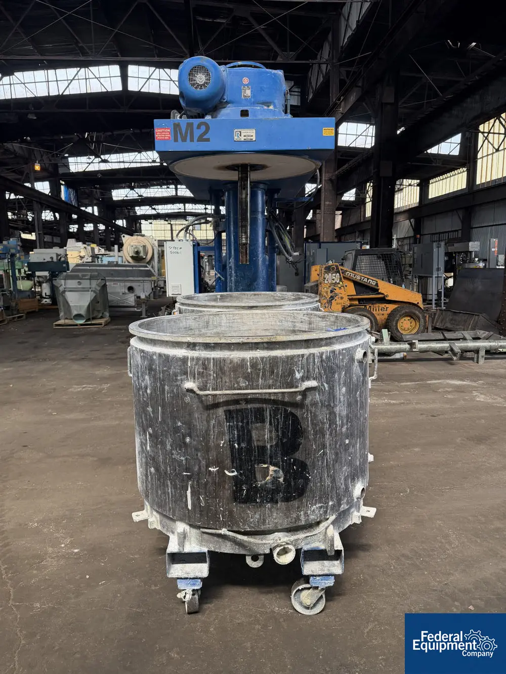 200 gallon Ross #HDM-200, Planetary Mixer, Stainless Steel, 40 HP, refurbished - Image 4