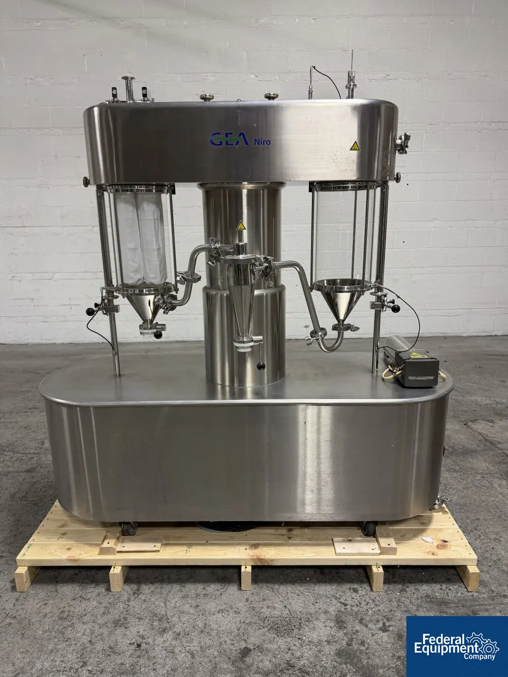 GEA Niro A/S #SD-Micro, Spray Dryer System, Stainless Steel & glass, Siemens PLC Simatic HMI, 2006 - Image 2