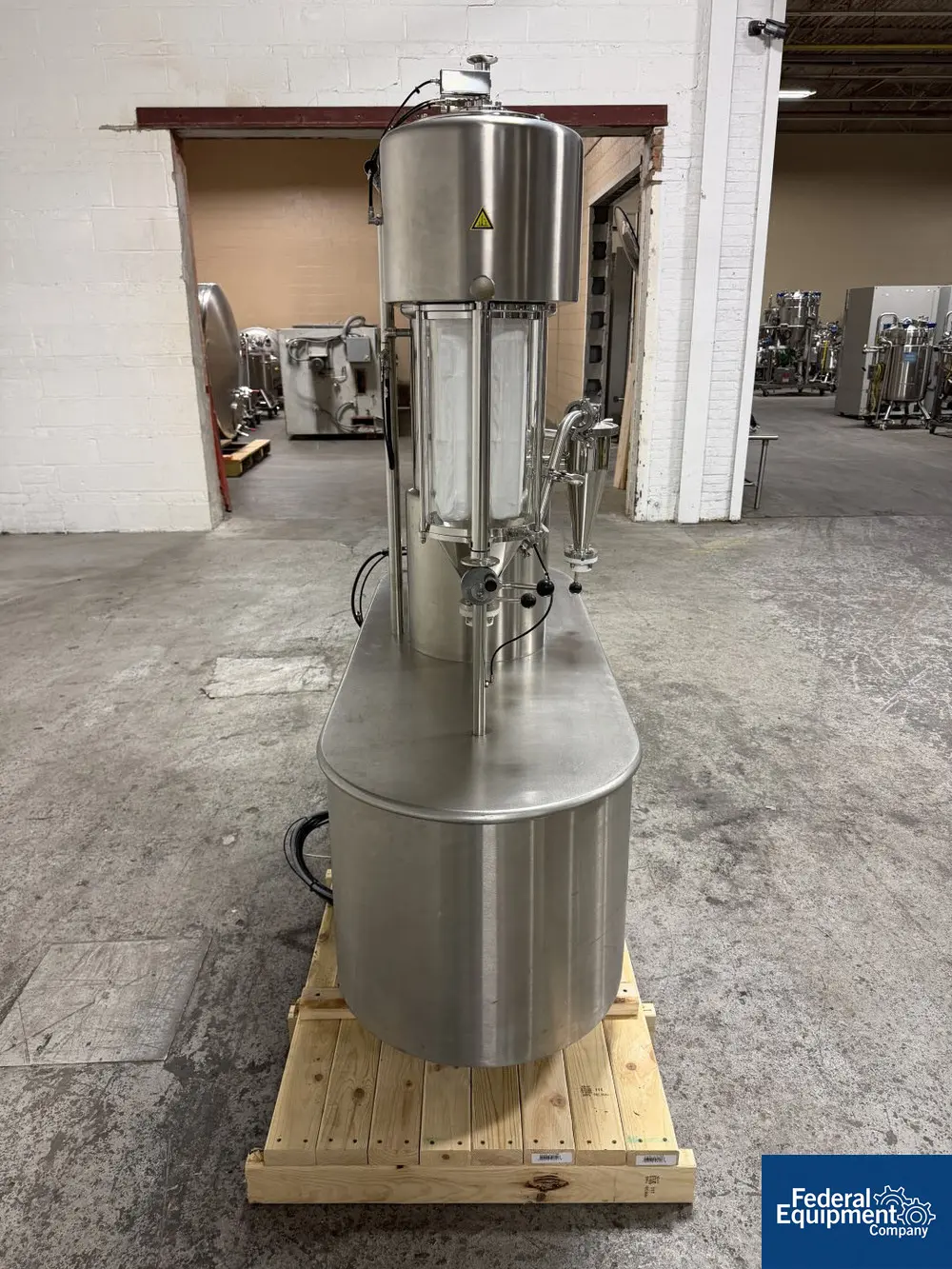 GEA Niro A/S #SD-Micro, Spray Dryer System, Stainless Steel & glass, Siemens PLC Simatic HMI, 2006 - Image 6