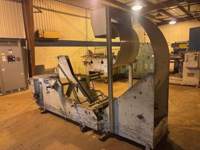 10000 lb. Jaybird, reverse loop coil cradle, 24" width, 60" outside dimension, manual coil guide, air clutch - Image 4