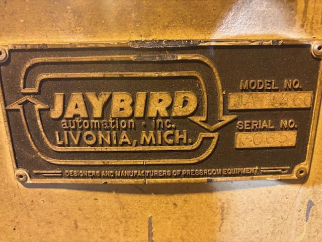 10000 lb. Jaybird, reverse loop coil cradle, 24" width, 60" outside dimension, manual coil guide, air clutch - Image 7