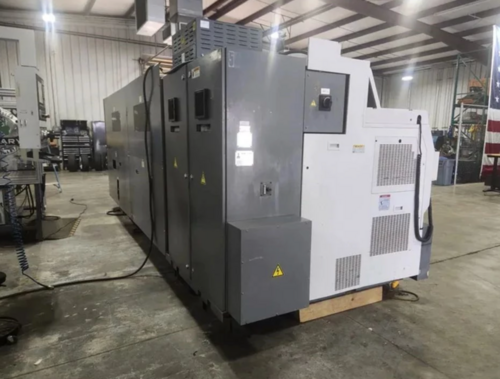 Okuma #LB-35II, CNC lathe, 27" swing, 20" chuck, 6" bar, 118" centers, 40 HP, OSP-P200L, tailstock - Image 5