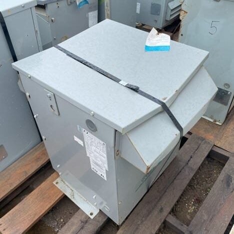 37.5 KVA 600 Primary, 120/240 Secondary, Beaver #SVR37T-G8A, Dry Type Isolation Transformer, 1 Phase - Image 3