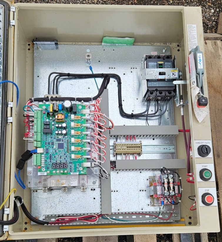 60 HP Benshaw #TEC-60-600-04-10000, MX Solid State Starter, 600 Volts, 60 Hz. (3 available) - Image 4