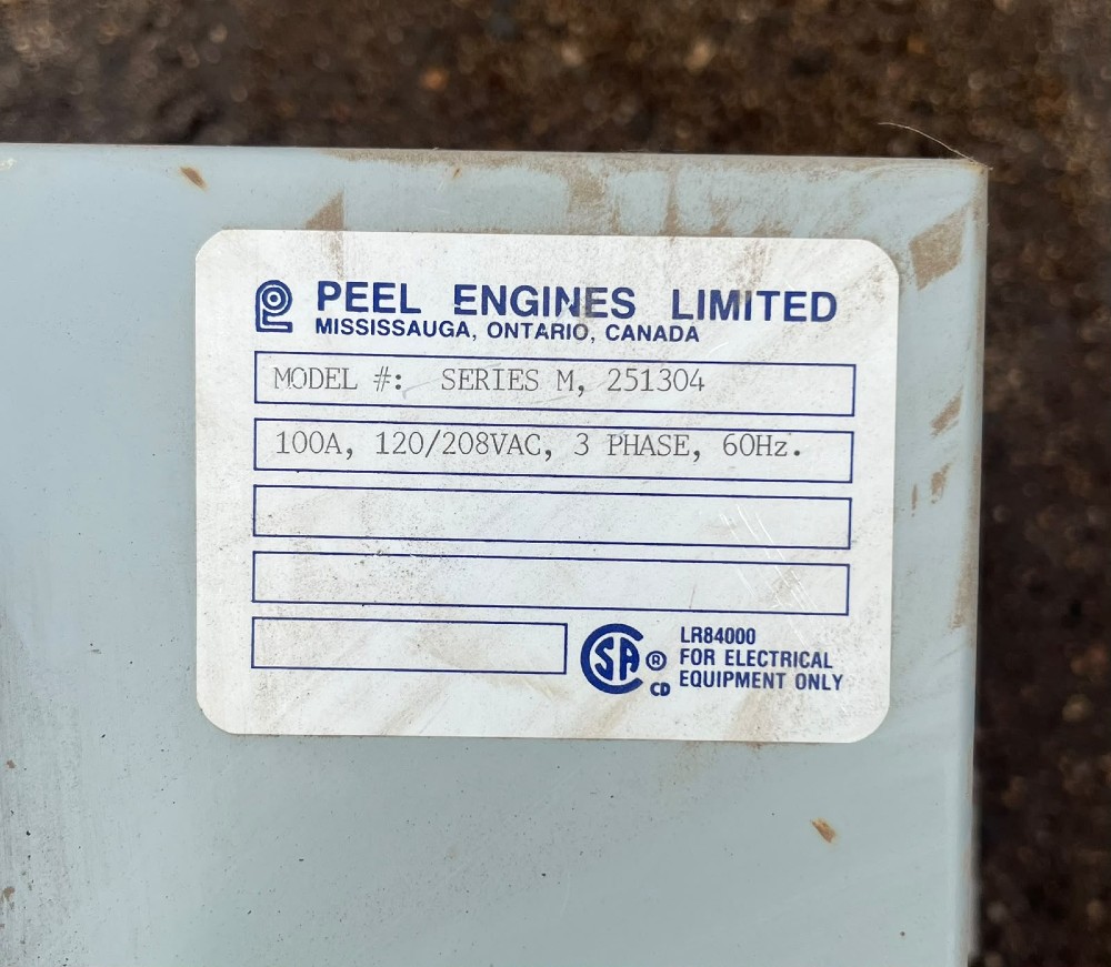 Starlab, Series M 251304, Motor Control Center, 100 Amp, 120/208 Volts, 3 Phase, 60 Hz. - Image 2
