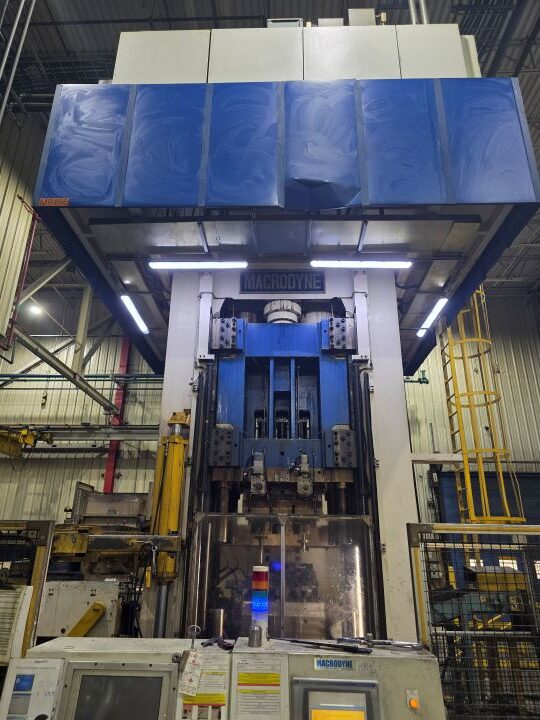 1200 Ton, Macrodyne, Hydraulic Press, 32" stroke, 62" x 59" bed, 2009 - Image 2