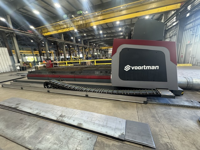 Voortman #V310, Plate Processing Machine CNC Plasma and Drilling System, 3500 RPM, 1.575" bore, 2022 - Image 1