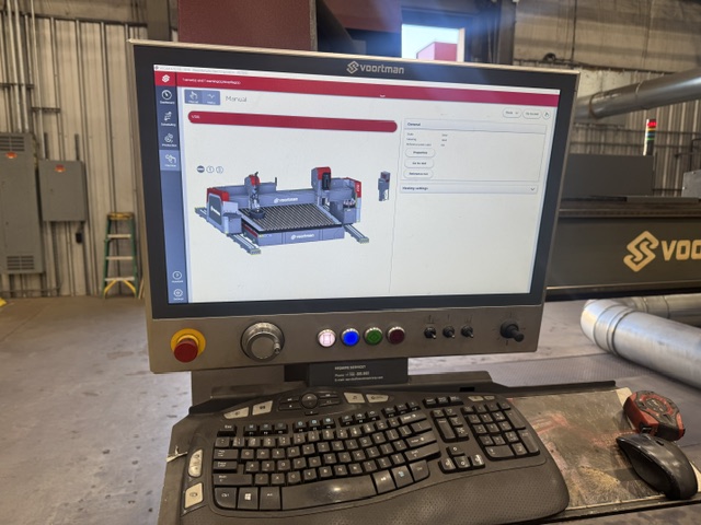 Voortman #V310, Plate Processing Machine CNC Plasma and Drilling System, 3500 RPM, 1.575" bore, 2022 - Image 3