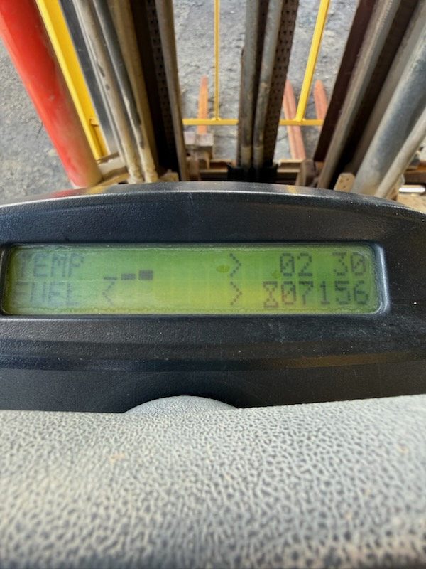 7,000 Lb. Hyster #H70FT, LPG Forklift, Triple Mast, Side Shift, 7156 hours, 2020 (2 available) - Image 4
