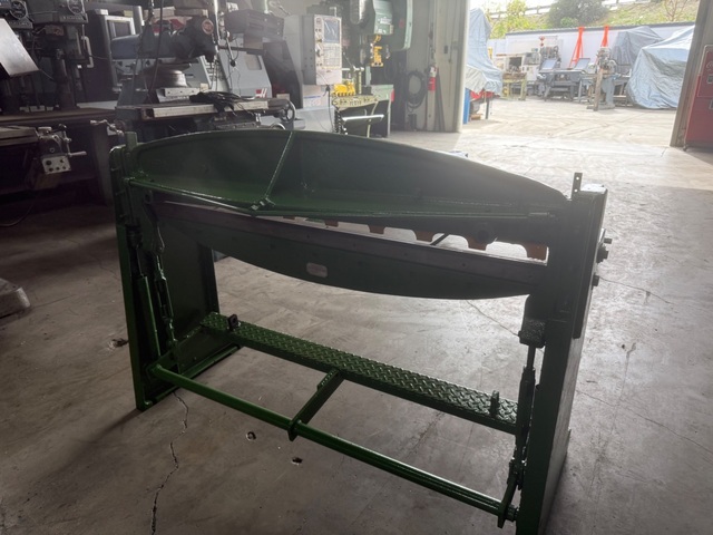 16 gauge x 48" Pexto #152-K, converted pneumatic, 52" blade - Image 2