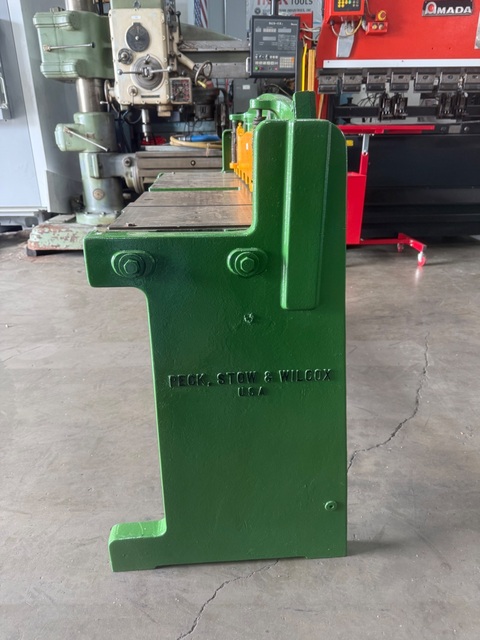 16 gauge x 48" Pexto #152-K, converted pneumatic, 52" blade - Image 3