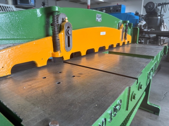 16 gauge x 48" Pexto #152-K, converted pneumatic, 52" blade - Image 5