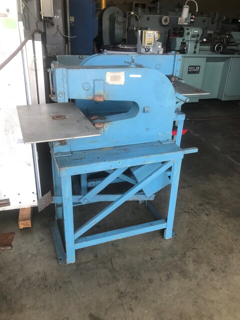 5 Ton, Whitney Jensen #58, Foot Operated Kick Punch, 18" throat, 1" stroke, 3/4" Adj. - Image 1