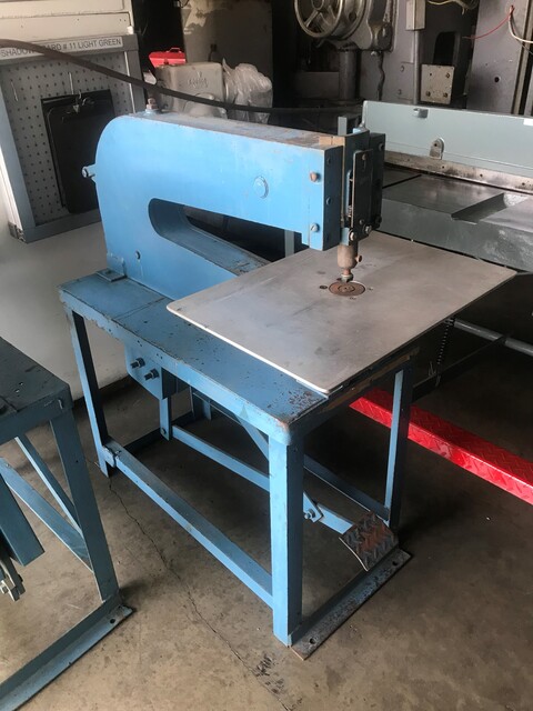 5 Ton, Whitney Jensen #68, Foot Operated Kick Punch, 24" throat, 1" stroke, 3/4" adj. - Image 1