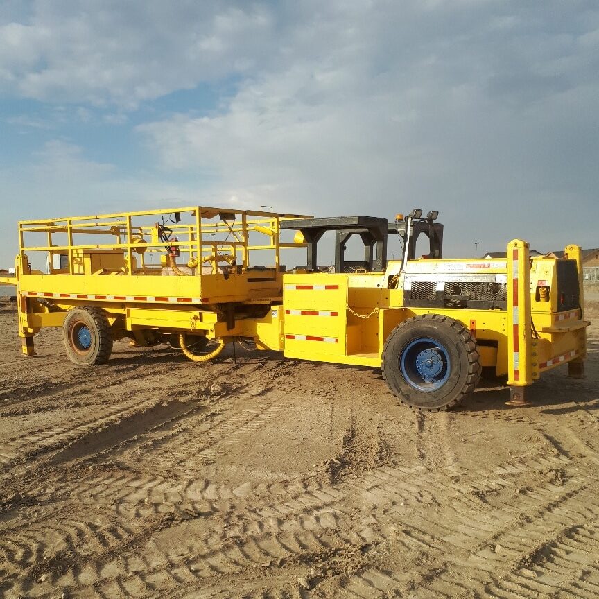 Marcotte #M60-RL6000, Scissor Deck, 18' Lift Height, 8' x 12' Deck, ROPS/FOPS, 220 hours - Image 1