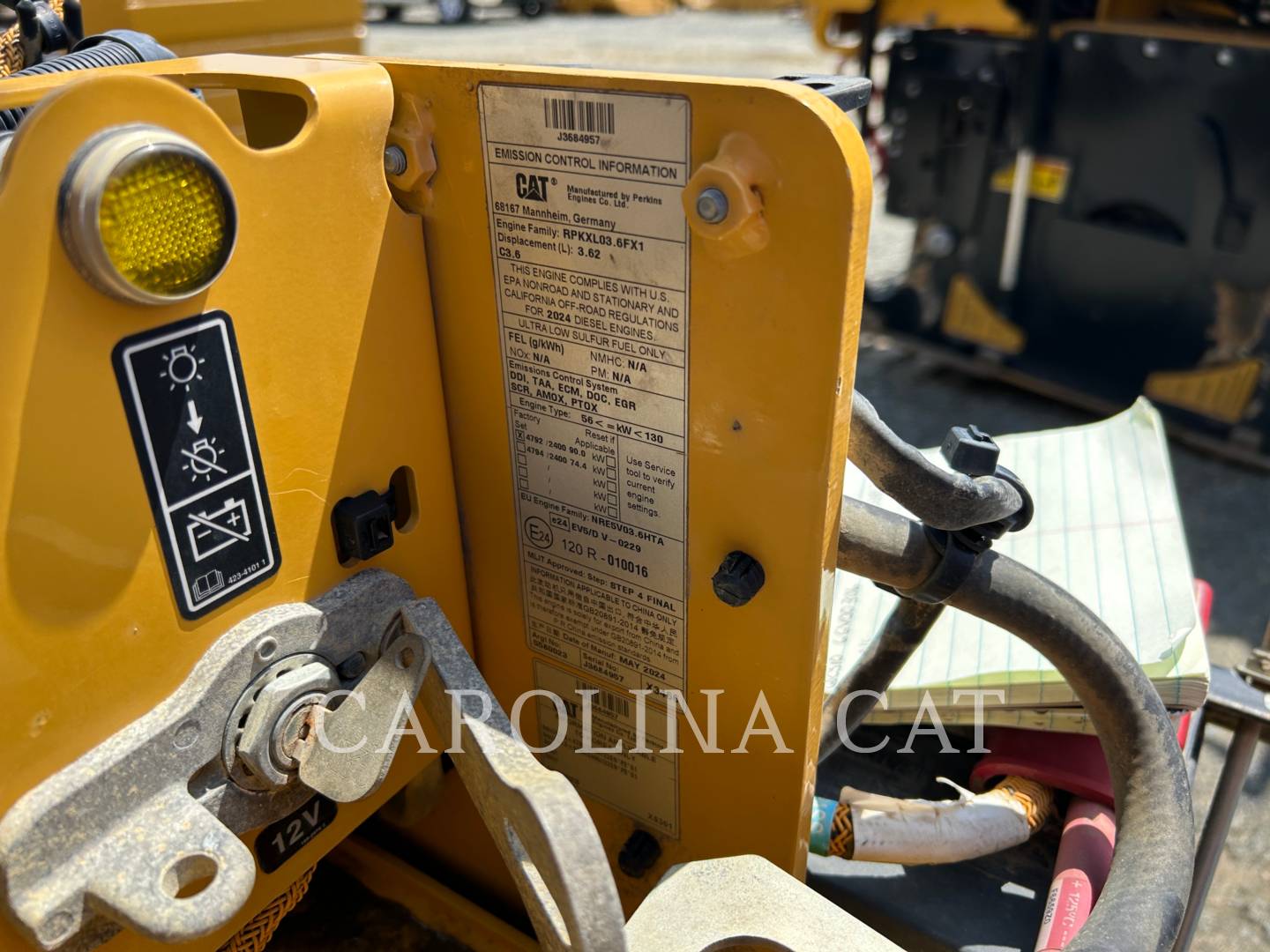 Caterpillar CS10GC, Vibratory Single Drum Smooth, 1732 hours, S/N: 6GV00306, 2024 - Image 8