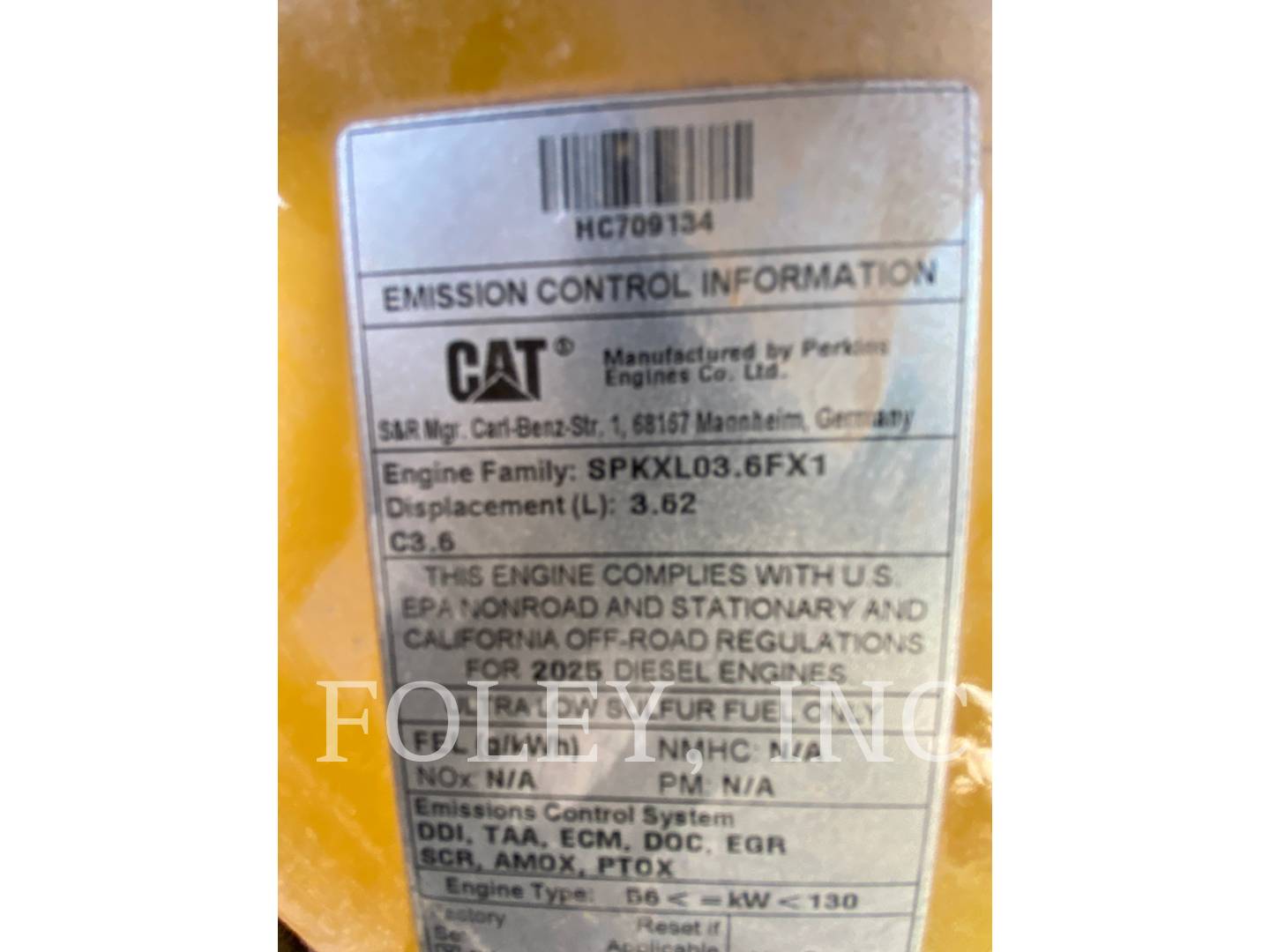 Cat 270-05, Skid Steer Loader, 434 hours, S/N: 7L500819, 2025 - Image 8